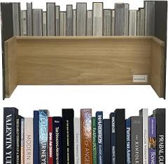 Tall CovoBox— Hidden Storage Secret Book Box Electronics Hider | Hide Router, Cable Modem, Cords, Plugs, Outlets, Money, Documents, Jewelry | Made with Real Used Hardcover Books (Multicolor)