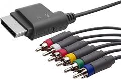 Beastron Video & RCA Stereo AV Cable Compatible with Xbox 360