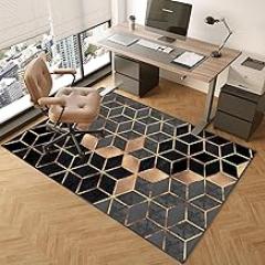 Drum Rug Gaming Office Chair Mat Chair Mat for Gaming or Office Chairs, Durable Material, Protects Floors, Floors, Parquet, for Gaming and Work-F||90x120cm