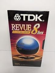 TDK vhs superior quality 6 hrs. standar grade