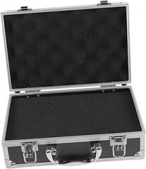 Homoyoyo Aluminum Travel Toolbox Organized Tool Storage Box for Electronics Carrying Case