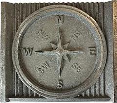 #US Acntra Insert Firepla Nter Cast Iron Medallion, 3-00-674060