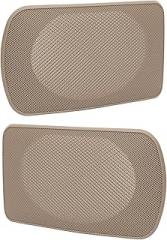 Replacement Rear Speaker Grille Covers for 02-06, Speaker Guard Protector, Durable Plastic, 1 Pair