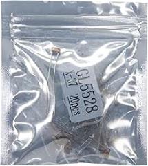 5528 Photoresistor Kit - 20PCS Light Dependent Resistor (LDR) 5mm, 5-50KΩ Range, High Sensitivity Light Sensor for Arduino/DIY Electronics Projects