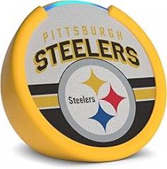 Amazon Echo Pop (newest model) | Officially Licensed NFL Limited-Edition | Pittsburgh Steelers ('25-26 Season Design)