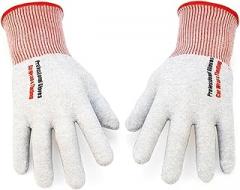 CARTINTS 2 Pairs Anti-Static Work Gloves, Carbon Fiber Car Wrap Gloves for Electronic Device Repair Professionals, the Application of Vinyl Wrap, Window Tint, Touchscreen Gloves, Breathable & Durable