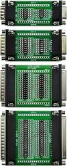 CZH-Labs Combo Package D'sub DB9 DB15 DB25 DB37 Diagnostic Test Breakout Boards.