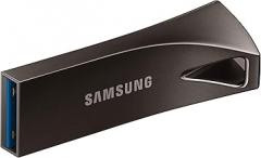 SAMSUNG BAR Plus 256GB - 400MB/s USB 3.1 Flash Drive Titan Gray (MUF-256BE4/AM)