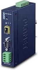 Planet IP30 Industrial 1-Port RS232/RS422/RS485 Serial, W125698351 (RS232/RS422/RS485 Serial Device Server (1 x 100BASE-FX SFP slot, -40~75 degrees C, dual 9~48V DC, Web,)