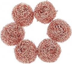 Gadpiparty 6pcs Soldering Tip Soldering Iron Wire Sponge Brass Wire Ball for Electronics