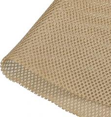 Speaker Grill Cloth Stereo Mesh Fabric Protective Dustproof Cloth, [for Home Speaker Repair] - 19.7 Inch x 59 Inch/Light Khaki