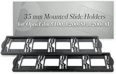 Plustek 2 x 35 mm Mounted Slide Holders (Positive), for OpticFilm 72~83 Series use only (8100 & 8200i & 8300i)