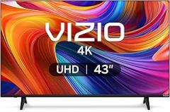 VIZIO 43-inch 4K UHD LED Smart TV w/Dolby Vision HDR, DTS Virtual: X, Alexa Compatibility, Chromecast Built-in, Bluetooth Headphone Capable (V4K43M-08) (Renewed)