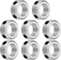 Tool Parts and Accessories 8pcs Set Screw Collars 12mm Bore Aluminum Shaft Collars 20mm OD and 8mm Thick (#CN-140824-01060)