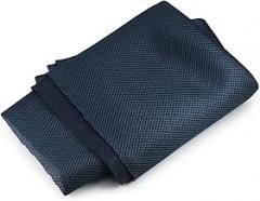 Fielect Speaker Grill Cloth Navy Blue Speaker Fabric Speaker Dust Cloth Stereo Grill Filter Fabric Cloth Replacement for Home Speakers, 0.5x1.6m