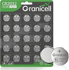 CR2032 Battery Compatible with AirTag 25 Count 2032 Lithium 3V Coin Battery for Child Safety, Suitable for Key Fobs, Smart Sensors, Scales, Candles and More