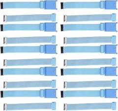 10 Pack Anti Static Wristbands, High Safety, Adjustable Strap, Strong Conductivity for Electronics, DIY, and Repair Work