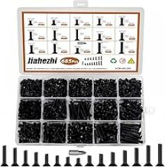 685 PCS M3 & M4 Countersunk Screws Assortment Kit, Flat Head Phillips Bolts Machine Screws for 3D Printers, Electronics, Machinery & DIY Projects, Lengths: 4MM to 25MM