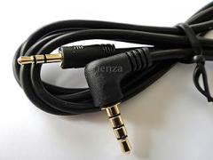 ienza Chat Talkback Audio Cable for PS4, Turtle Beach Headsets, Astro MixAmp and A50 (Angled)
