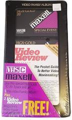Maxell VHS-C 3 Pack HGX-Gold TC-20's