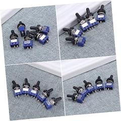 Off Mini Small Toggle Cover Spst Momentary Toggle Switch Lightweight for Portable Electronics