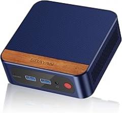 Mini PC, 13th Twin Lake N150 Linux Mini Computers (up to 3.6GHz) 16GB DDR4 512GB SSD Ubuntu Small Desktop Computer 4K Dual Display/WiFi/USB3.2/BT/Gigabit Ethernet for Home, Office,Business