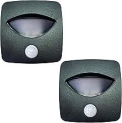 Command Electronics 12V LED Motion Activated Step Light – Surface Mount Security Light & Motion Detector – Clear Lens – OEM RV, Camper, Bus, Truck, & Trailer – 2.5