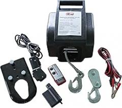 HP-Autozubehör 20604 Cable Winch 2,700 kg with Radio Remote Control