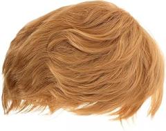 Milisten Golden Short Men’S Costume Wig Synthetic Hair Cosplay Wig for Men Halloween Party Use