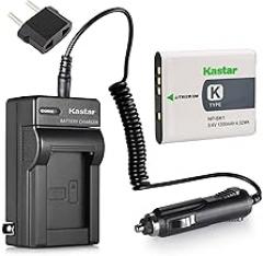 Kastar Battery (1-Pack) and Charger Kit for Sony NP-BK1, BC-CSK work with Sony Bloggie MHS-CM5, MHS-PM5, Cyber-shot DSC-S750, DSC-S780, DSC-S950, DSC-S980, DSC-W180, DSC-W190, DSC-W370, Webbie MHS-PM1 Cameras
