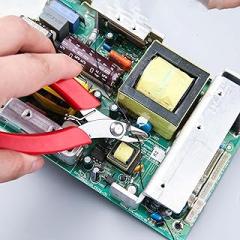 4-Inch Electronics Flush Cutter, Micro Wire Cutter Pliers Ultra-fine Stainless Steel Side Cutting Pliers, Spring-Loaded Diagonal Cutter for Electronics, Jewelry Making, Model Craft