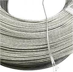 UL (PVC) Wire and Cable L+E+D Neon DIY Cable Transparent Wire 24awg 2-core Parellel Wire Tinned Copper Transparent Lamp Holders Silver Electronic Wire(5 M)