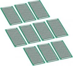 Universal PCB Circuit Board 10 Piece 4 x 6cm Double Sides Prototyping DIY Soldering for Electronic Circuits