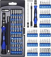 UnaMela Electronics Precision Screwdriver Set: 61 in 1 Small Magnetic Repair Tool Kit Mini Screw Driver with Case for Computer, Laptop, PC, iPhone, Xbox, PS4/5, Controller, Gamer Tech Gifts for Men