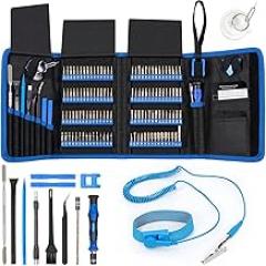 STREBITO Precision Screwdriver Set 142-Piece + Anti Static Wrist Strap Bundle, Electronics Repair Toolkit for iPhone, MacBook, Computer, Laptop, PC, Tablet, PS4, Xbox, Nintendo, Game Console