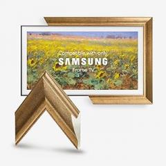 Lisbon Gold Handmade TV Frame – Compatible ONLY with Samsung The Frame