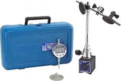 Fowler 54-585-250 Articulating Magnetic Base and Indi-X Blue Fraction Electronic Indicator Set, 0.0005