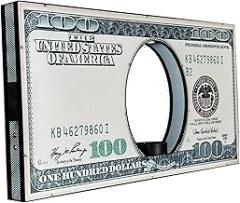 Nightclub LED Bottle Presenter ($100 Bill, XL)