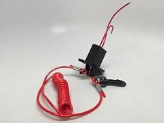 Marine Boat RED Kill Switch Emergency Cut Off Lanyard Clip Rating 12VDC 10AMP