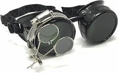 UMBRELLALABORATORY Steampunk Victorian Goggles Welding Glasses