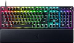 Razer Huntsman V3 Pro 8KHz Esports Gaming Keyboard: Analog Optical Switches Gen 2-8000 Hz Polling Snap Tap - Rapid Trigger - Adjustable Actuation - Media Controls - PBT Keycaps - Black