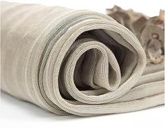 NAKAN Block Faraday Radiation Shielding Fabric 100% Silver Coated Radiation Protection Netting, for Cell Tower,Wi-Fi,Smart Meter Radiation Protection, Mosquito Netting(Size:1.5X1m)