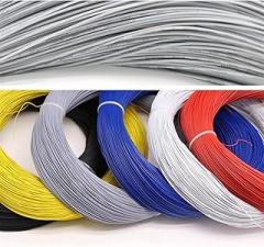 Jinchao-Copper Wire 1PCS 5M UL1571 32AWG PVC Electronic Wire, OD 0.6mm, Flexible Cable Insulated Tin-Plated Copper Environmental LED Line, DIY Cord 1 Meter Equipment Accessories