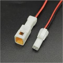 5PCS 2 3 4 6 8 Pin JWPF 0.7MM Auto Waterproof Electronic Micro Connector With Cable Butt Plug Wiring Harness For Benz BMW(JST-02 5sets)