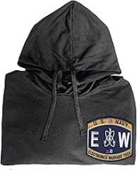 Technical deck rating electronics warfare technician embroidered shirt Black