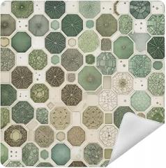 Honeycomb Pattern Plants Green Camera Protective Wrap, Anti-scratch Lens Protector Wrapper, Magic Self-Adhesive Cloth for Cameras/DSLR/Laptop/Electronic Accessories, S