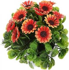 Milisten Artificial Daisy Bonsai Fake Daisy in Pot Faux Potted Flower Decoration for Home Office Indoor Table Décor