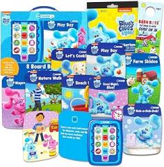Blue's Clues Me Reader Electronic Reader 8 Book Pack - Bundle with 8 Books for Toddlers, Babies Featuring Blue, Magenta, More Plus Stickers | Blue's Clues Early Learning Toys