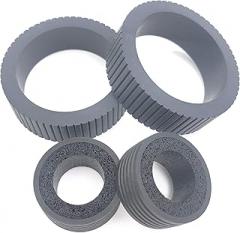 PA03670-0001 PA03670-0002 PA03710-0001 Pick Pickup Brake Roller Tire Set Compatible with fi-7140 fi-7240 fi-7160 fi-7260 fi-7180 fi-7280 fi-7300NX fi-7460 fi-7480