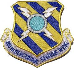 Squadron Nostalgia LLC 350th Electronic Systems Wing Patch – Plastic Backing